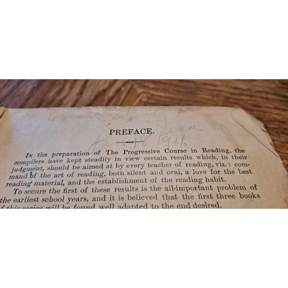 Progressive Course In Reading Fifth Book 1900s - Picture 6 of 11